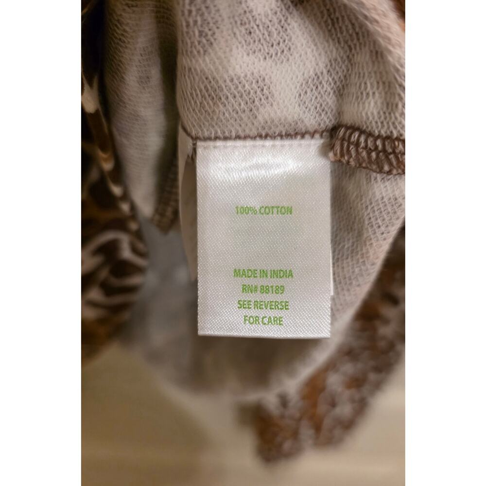 Lilly Pulitzer Jansen V-Neck Sweatshirt Chocolate My Favorite Spot - Picture 6 of 6